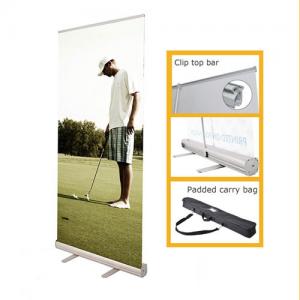 China Portable Retractable Stand Up Banners , Pull Up Retractable Display Stands supplier