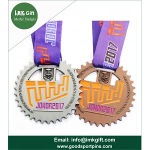 China 3D Design Customized American Crafts Award Blank Sport Taekwondo Medal with Medal Ribbon supplier