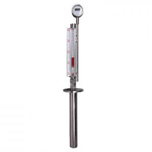 China 120mm Top Mounted PN2.5 Magnetic Water Liquid Level Meter supplier