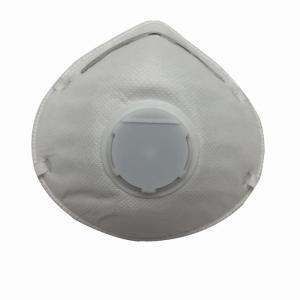 Comfortable KN95 Face Mask Size 102 * 88 * 68mm Anti Haze White Color