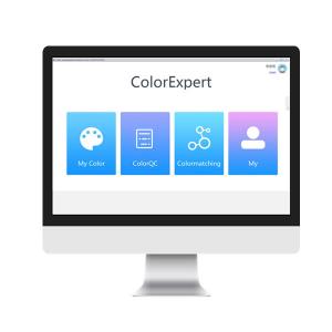 Interface colorimétrique d'USB de logiciel de peinture de mur intérieur avec la correction de couleur