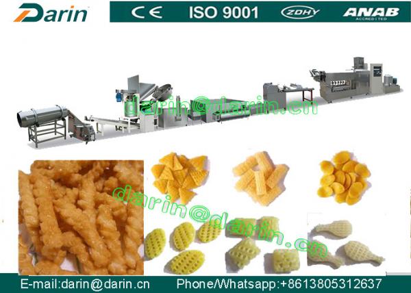 Potato Starch 3D Snack Extruder Machine , biscuit making machine