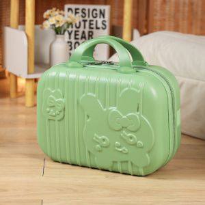 China 携帯・再利用可能な 黄色のウサギのテーマの 手持ちの化粧スーツケース 結婚式 ハスプ 閉じる wholesale