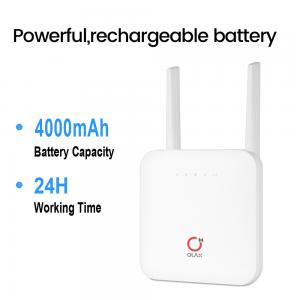 China White OLAX AX6 PRO 4g Wireless Router CPE 4000mah 12V DC Power Adapter supplier