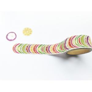 CMYK 6 Colors Fresh Fruits Washi Tape Stickers