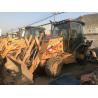 China 4-390 Second Hand Backhoe Loaders 580l With 75hp Engine Power wholesale