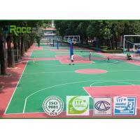 China School / Stadium Multifunctional Sport Court Basketball Tennis Flooring Moisture Proof on sale
