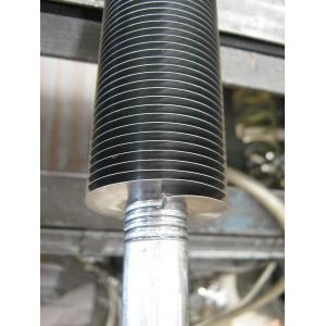 Extruded Embedded Aluminium Copper Fin Tube Longitudinal Spiral Heat Exchanger Coil