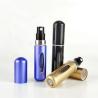 China Unisex Round Shape Fancy Mini Bottom Fill Refillable Aluminum Perfume Oil Bottles Set Pump Perfume Atomizer wholesale