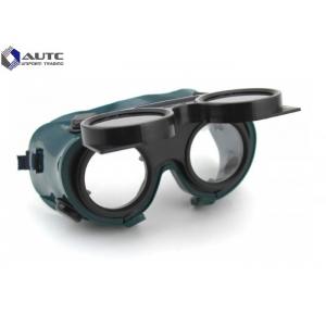 Cor personalizada do PVC do projeto da aleta dos óculos de proteção do respingo quadro químico resistente