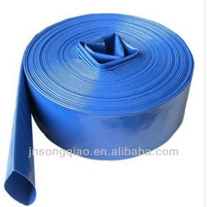 China pvc lay flat hose used for irrigation,construction project,mining supplier