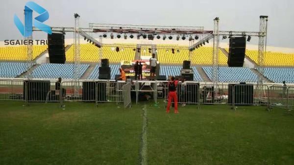 290mm - 1200mm Smart Aluminum Stage Truss Tent Quickly Installation For Events