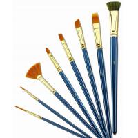 China Customized Logo 4 Inch Artist Painting Brushes Liner Brushes For Oil Painting on sale