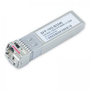 10GBASE SFP+ BiDi  Transceiver  40km over OS2 SMF LC TX 1330nm/RX 1270nm Module