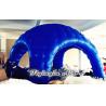 China 5m Blue Advertising Inflatable Dome Tent for Exhibition and Events wholesale
