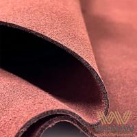 China Good Elastic Faux Microfiber Suede Leather For Horse Saddles on sale