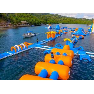 China Large Inflatable Water Obstacle , Aqua Blow Up Water Park CE Approved supplier