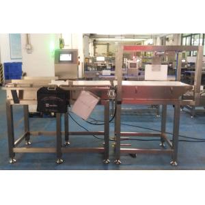 China Adjustable Height Dynamic Checkweighers With Gantry Frame Rejector YCW-400F wholesale