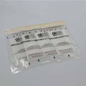 China Clear Polyethylene Clear Biohazard Bags Pack Of 50 Disposable Customized supplier
