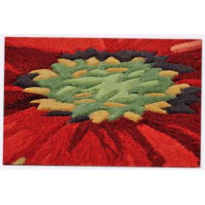 romantic polyester shaggy rug flower carpet and rug plush shaggy carpet home rug soft decoration colors available