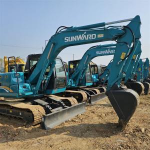 High Efficiency Used Excavator Equipment Sunward Swe90e Crawler Excavator