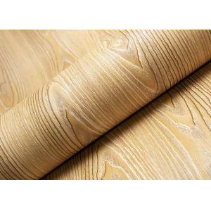 China Self Adhesive PVC Furniture Foil Laminate Deep Embossed Wood Grain supplier