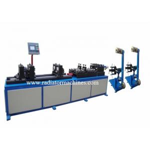 High Speed Radiator Making Machine Harmonica Tube Straightening And Cutting