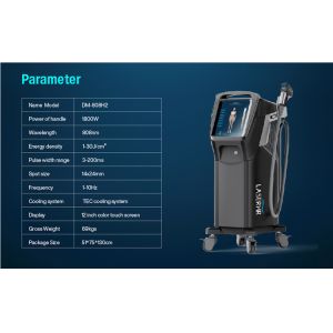 China 1800W 高度な 808nm ダイオードレーザー脱毛機、TEC冷却システム搭載 wholesale