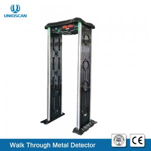 China Waterproof Arch Door Frame Metal Detector ABS Material IP65 6 Detection Zones supplier