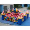 China Colourful circus big inflatable maze sport game outdoor inflatable sport games for sale wholesale