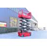 China China Electric Self-Propelled Hydraulic Scissor Lift Mobile Crawler Scaffold Platform for Rough Terrain wholesale