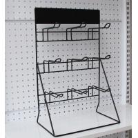 China Mini Metal Wire Display Rack , Wire Mesh Display Stands For Battery Earphone Holder on sale
