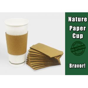 China Food Containers Paper Cup Sleeves Eco - Friendly For Chicken / Popcorn supplier