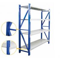 China Medium Duty Warehouse Shelving Rack Customized Color And Dimension on sale