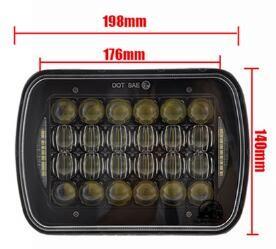 5D Lens Car LED Headlights 7x6 Projector Headlights For H6054/H5054/H6054LL