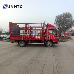 China Cargo Transport 4x2 Light Cargo Box Van Truck 6 Wheelers Fence Sidewall Truck supplier