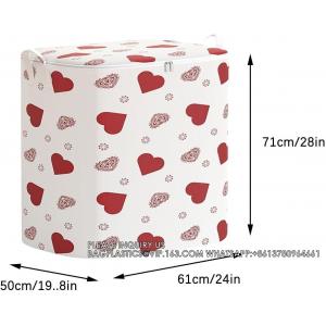Clothes Storage Bag, Large Blanket Clothes Organization And Storage Containers, Durable Storage Clothing Bag, Foldable