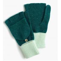 China 100 % Cashmere Fingerless Gloves , Colored Womens Fingerless Gloves With Mitten Flap on sale