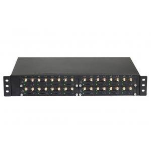 China GSM VoIP Gateway with 32SIM, SMS, 2 LAN10/100M Base-TxRJ45 supplier