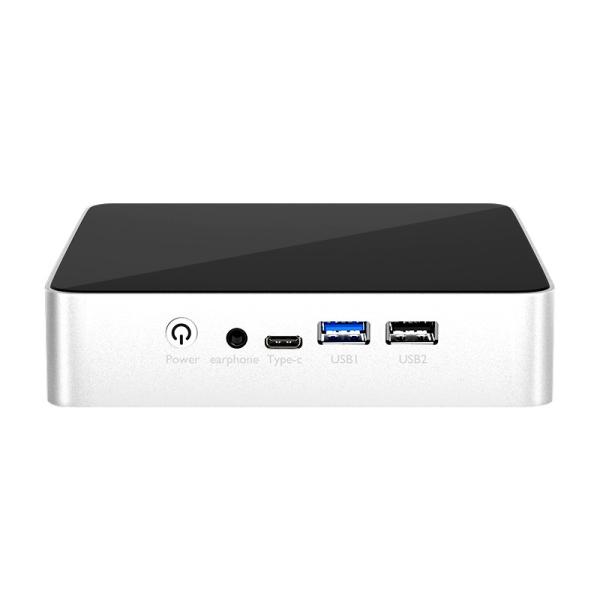 Intel N100 16GB対応 ファン付き 4 USB 2 LAN 2 HDMI ミニPC