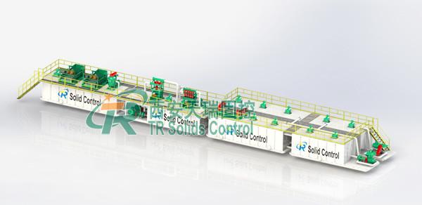 High Capacity Oil and Gas Drilling Mud System / Oil Drilling Solids Control