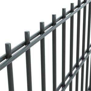 China Square Galvanized Welded Wire Mesh Double  wire  Fencing Width 0.9-2.5m  pvc coated wire mesh fence supplier