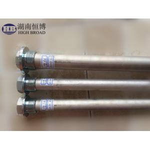 China Mg Anodes Water Heater Anode Replacement With Diameters Ranging From 0.500 To 2.562 With Stainless Steel Caps supplier