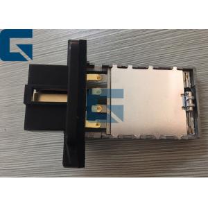 Waterproof Excavator Engine Parts AC Blower Motor Resistor For EC290