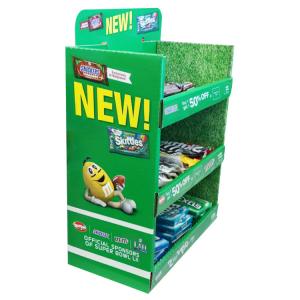 Recyclable 150g Cardboard Pop Display For Advertising