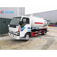 China Left Hand Drive ISUZU 6CBM Sewer Vacuum Truck on sale