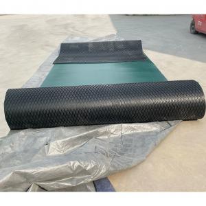 China Conveyor Drum Diamond Groove Rubber Sheet For Pulley Lagging supplier