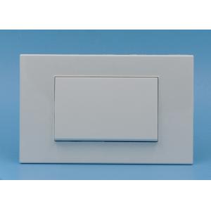 China Contemporary House 1 Gang 1 Way Switch Over Voltage Protection Standard Light Switch supplier