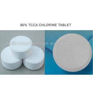 200g / Tablet Swimming Pool Chemicals Chlorine Tablet For Recycling Water