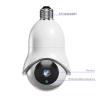 China Wireless 5G Indoor Light Bulb Camera , Panoramic Smart Dome Camera With App Control wholesale
